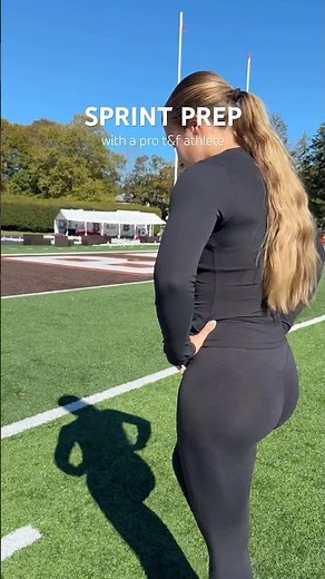 your warm-ups should have you SWEATING….. if they don’t, you’re not ready to sprint🤷🏼‍♀️ #track