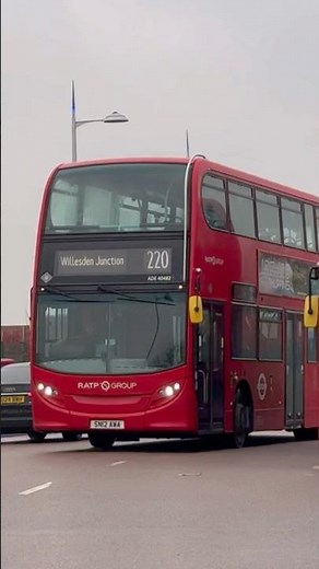 London Bus Route 220 To Willesden Junction 🇬🇧🚎 | #londonbuses #willesden #220 #wandsworth