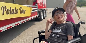 Woman celebrates 114th birthday with potato-themed party: ‘She’s happy’