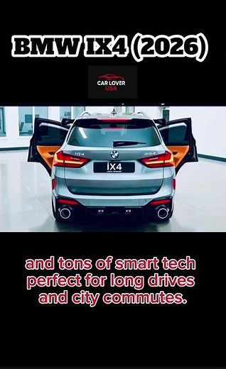 2026 BMW iX4 Review | Electric Coupe-SUV Specs, Price & Performance #automobile #bmwm4 #car #luxury