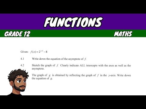 Functions | Grade 12 Maths