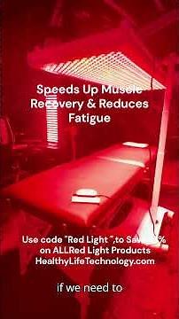 Experience The Power and Benefits of The Full Body Red Light Panels! #redlight