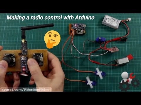 Tutorial on building a radio control circuit with Arduino,500 meters range