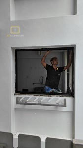 63 reactions | From frames to finish — watch sliding windows and grilles come together in minutes with our seamless installation! #SlidingWindows #WindowInstallation #Grilles #HomeImprovement #TimelapseBuild | AT Aluminium Pte Ltd | Facebook