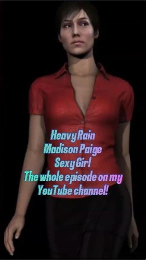 She Had No Choice in This Moment #HeavyRain #GameScene #MadisonPaige