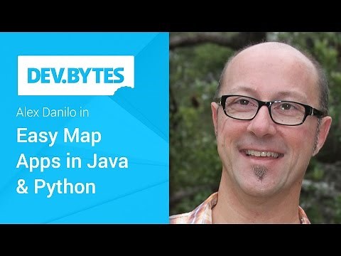 Easy Maps Apps in Java and Python