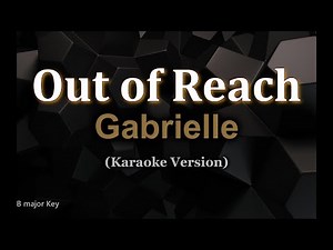 Out of Reach - Gabrielle (Karaoke Version)