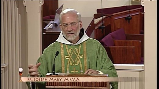 39K views · 2.7K reactions | "Sometimes, innocent people suffer. Just look at Jesus on the cross." Fr. Joseph's homily today is a beautiful reflection on the meaning of suffering. Listen here! | EWTN | Facebook