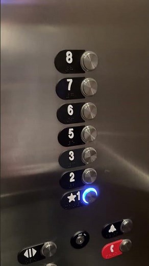 2nd Elevator at AC Marriott with no 4th Floor