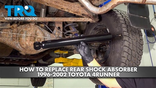 Watch How to Replace Rear Shock Absorber 1996-2002 Toyota 4Runner on Amazon Live