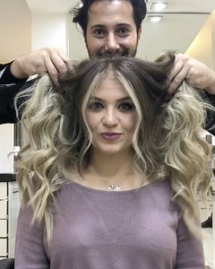 1.6M views · 3K shares | Damaged and thin hair  transformed into an astonishing hair color filled with life !!✨Great Hair doesn't happen by chance, it happens by Appointment  @danyazzam #hair #beauty #center #haircolor #extensions #hairstylist #transformation #tutorial #awesome #fashion #fashionstyle #instagram #hairvideo #instastyle #passion #instabeauty #academy #professional #beirut #lebanon #international | Dany Azzam Hair&Beauty center | Facebook