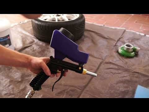 Amazon $36 Neiko Sandblaster Unboxing Review! Tested on aluminum, steel, powder coat, paint, & rust!