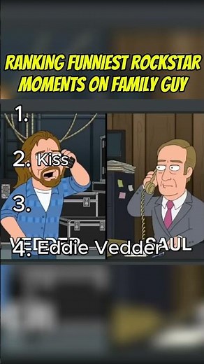 Funniest Family Guy Rock Star Scenes Ever!