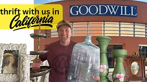34K views · 1K reactions | Goodwill Thrift With Me Home Decor Finds In California | Jami Ray Vintage | Facebook