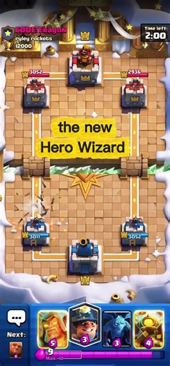 Hero Wizard Tornado Strategy in Clash Royale