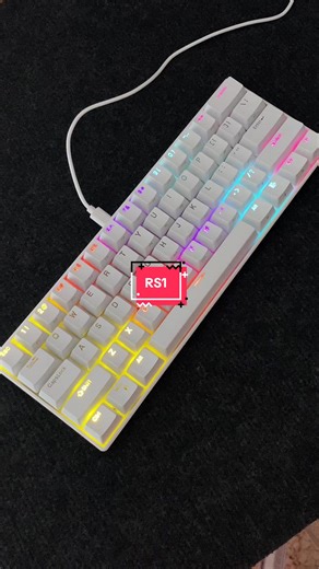 Yellow RS1 Sound Test - Gaming Keyboard ASMR