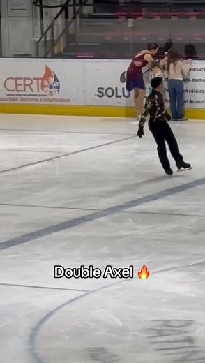 New Skills unlocked 😛#fyp #doubleaxel #figureskating #orion #winter