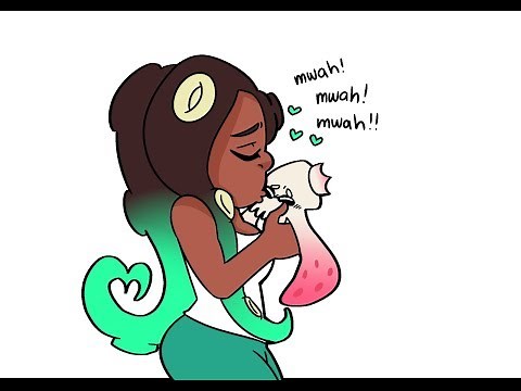 (Splatoon 2 Comic Dub) Marina kisses Pearl