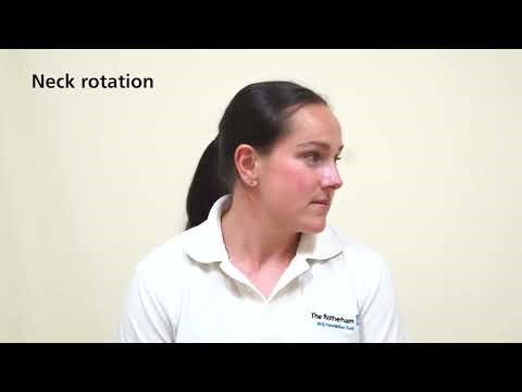 Neck rotation
