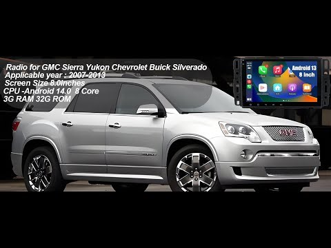 GMC Sierra Chevrolet Silverado Radio Replacement and Upgrade