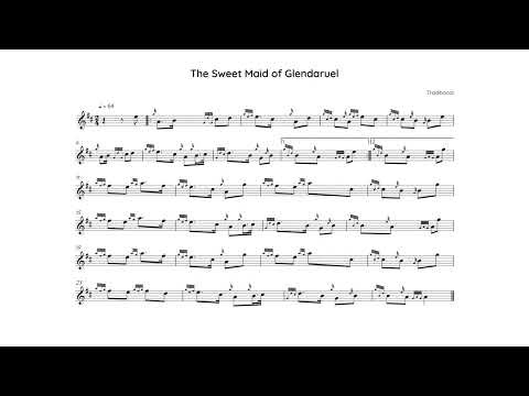 The Sweet Maid of Glendaruel, high pitch quarter speed