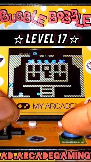 Bubble Bobble Level 17