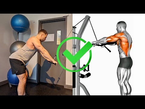 Cable Pullover Form, Variations, and Targeted Muscles"