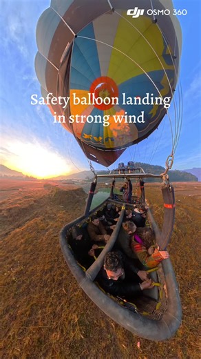 Safety Balloon Landing Techniques in Strong Winds