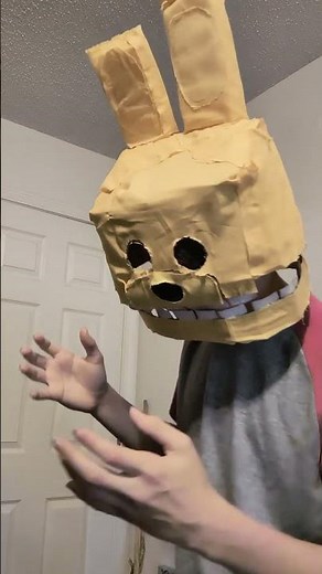 Spring Bonnie mask cosplay