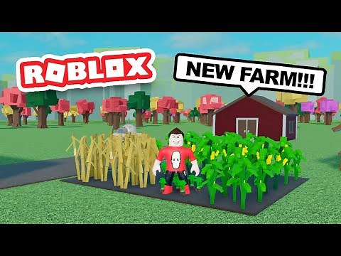 Building a HUGE FARM in Roblox Farming Season