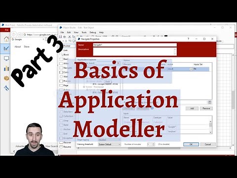 Basics of Application Modeller - Part 3 HTML Mode and Best Practices (Blue Prism)