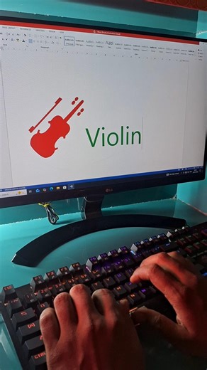 Violin Symbol Shortcut key in Ms word #shorts #Violin