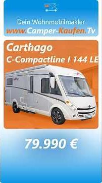 Genialer Grundriss🔴 seltenes Wohnmobil🔴 Carthago C-Compactline I 144 LE 🔴 Integrierter zu verkaufen
