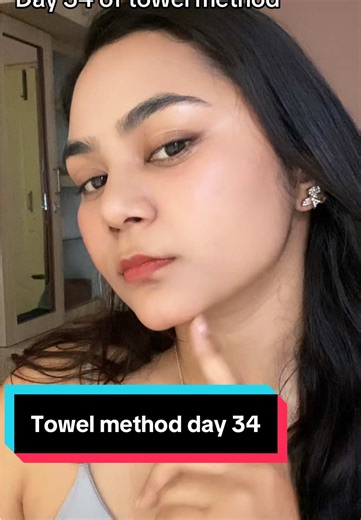 Towel Method Day 34: Jawline Transformation Insights
