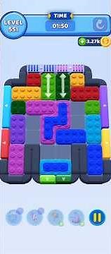 Color Block Jam Level 551 Walkthrough Solution