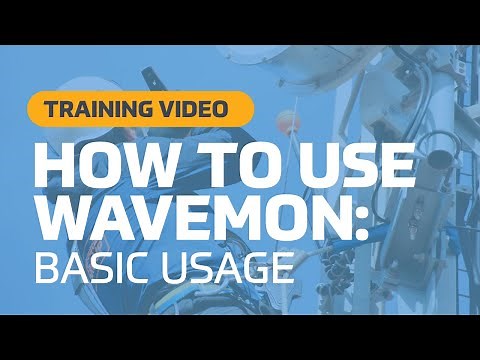 How to Use WaveMon: Basic Usage