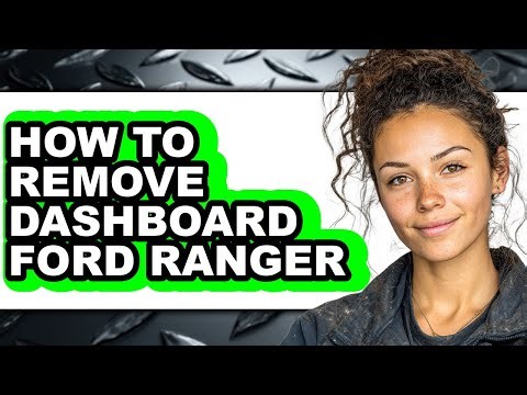How to Remove Dashboard Ford Ranger (easy Method)