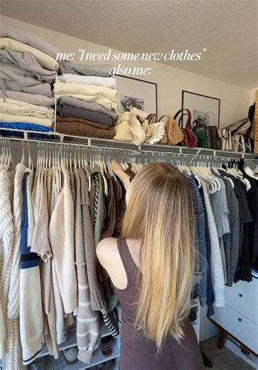 I see now that I am the problem 🫩🤏🏼✨ #girls #girlthings #closet #relatable #newclothes