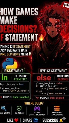 Python If Statement Explained 🔥 | Most Important Concept