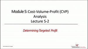 Determining Targeted Profit
