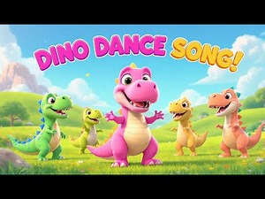 “Dinosaur Dance Song for Kids | Fun Dino Dance Party Nursery Rhyme for Toddlers & Preschoolers”