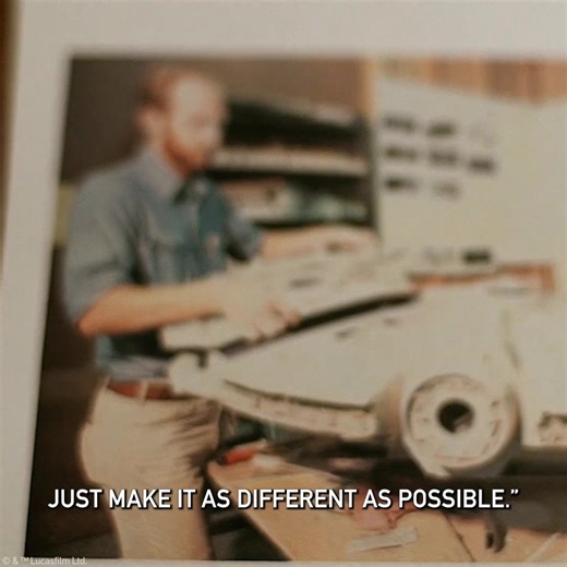 Do you know how the Millennium Falcon got its iconic shape? | Star Wars