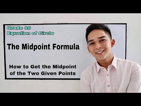 The Midpoint Formula - How to get the middlemost point in the given segment