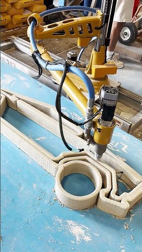 Cement 3D Printing with the Scara Elite Roadrunner!