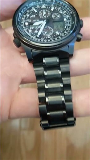 Citizen Promaster Sky watch - all titanium with Duratect. Ana-digital tactical masterpiece timepiece