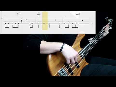 Queen - Another One Bites The Dust (Bass Cover) (Play Along Tabs In Video)