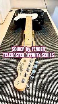 Squier by Fender Telecaster Affinity Series | #guitarsetup #electricguitar #musichack #shortvideo