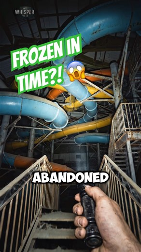 He Explored an Abandoned Indoor Waterpark #shorts #nostalgia #creepy