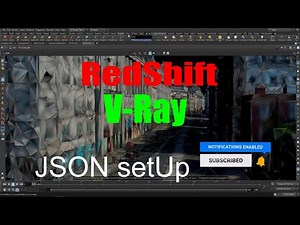 Houdini Tutorial : Json for Redshift and V-Ray setup, scripts included