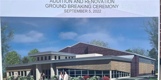 Fort Branch breaks ground on new community center at old gym
